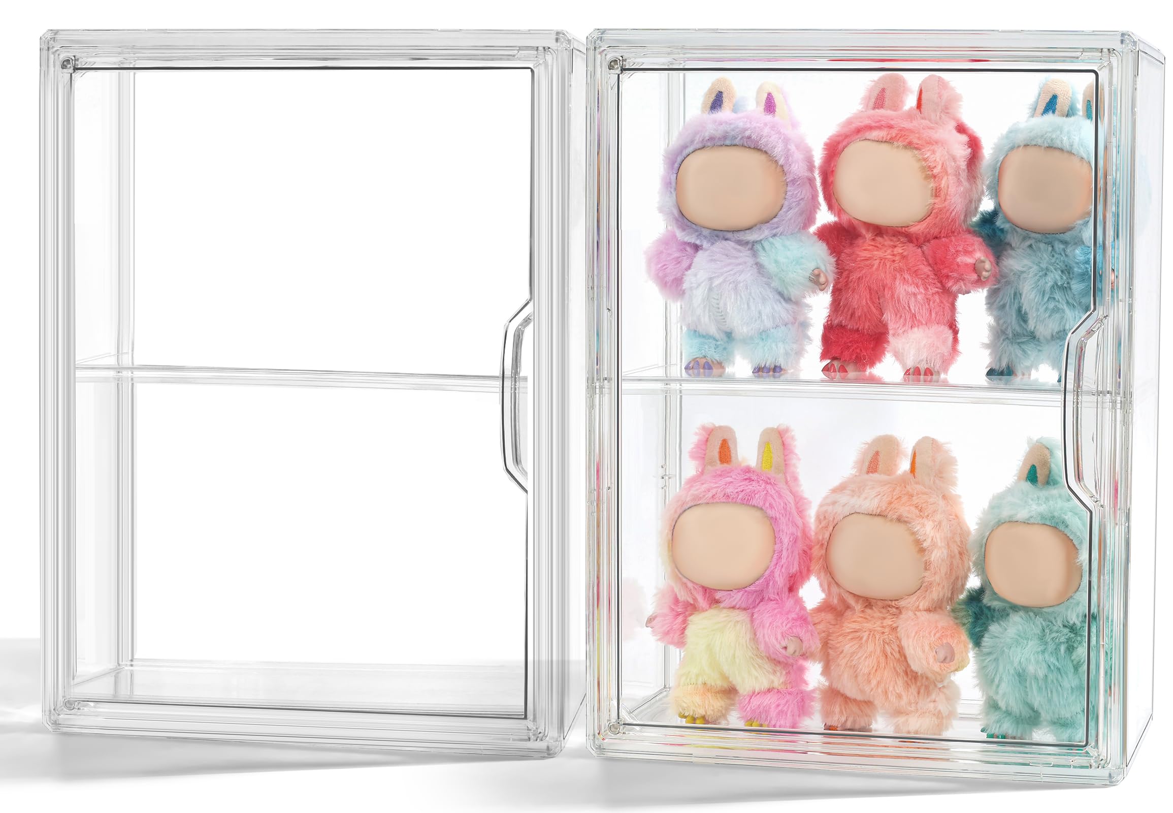 Amazon.co.jp: ディスプレイケース Labubu POP MART対応 アクリル